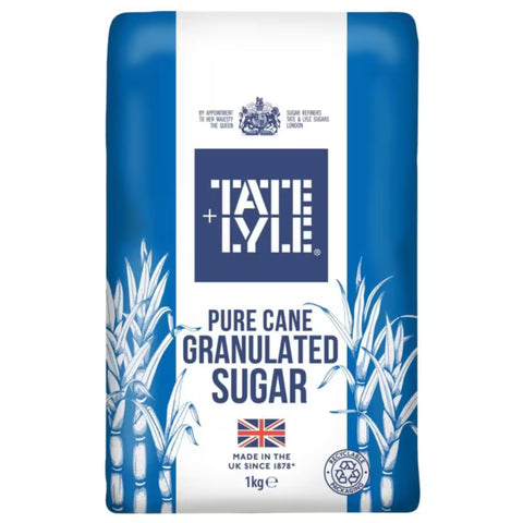 Tate & Lyle Granulated Sugar 1kg Bag