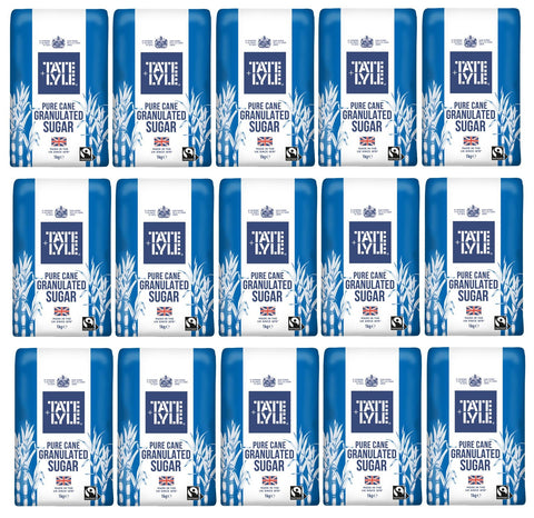 Tate & Lyle Fairtrade Granulated Sugar 15x1kg
