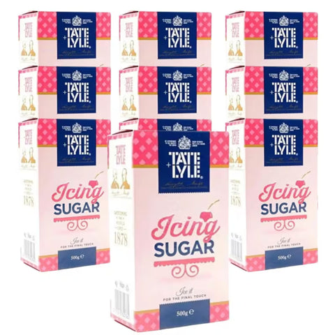 Tate & Lyle Icing Sugar 10x 500g Packs