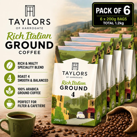Taylors of Harrogate Rich Italian Ground Coffee