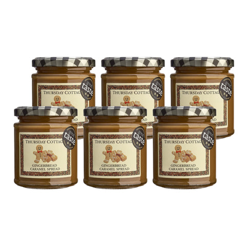 Thursday Cottage Gingerbread Caramel Spread 6 x 210g Jars