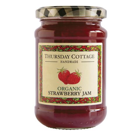 Thursday Cottage Organic Strawberry Jam 340g Jar