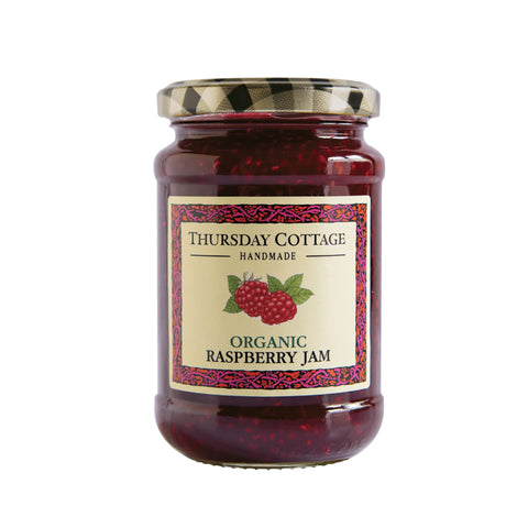 Thursday Cottage Organic Raspberry Jam 340g Jar