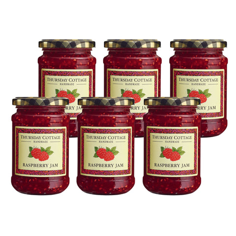 Thursday Cottage Raspberry Jam 6 x 340g Jars