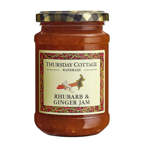 Thursday Cottage Rhubarb and Ginger Jam 340g Jar