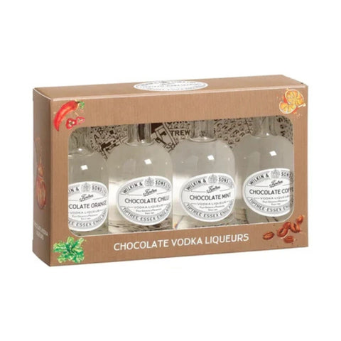Tiptree Mini Chocolate Vodka Liqueurs Box 4 x 5cl