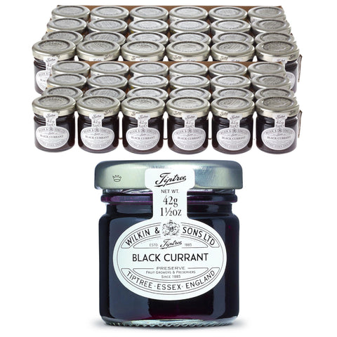 Tiptree Black Currant Preserve 48x 42g Jars