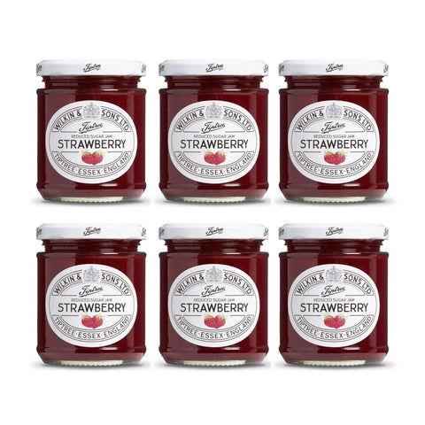 Tiptree Strawberry Reduced Sugar Jam 6 x 200g Jars