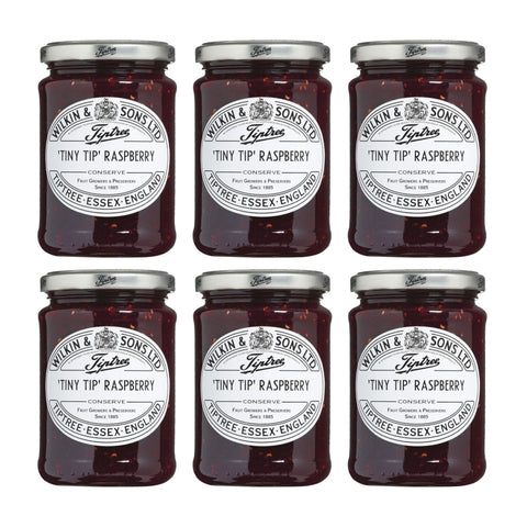 Tiptree Tiny Tip Raspberry Conserve  6 x 340g Jars