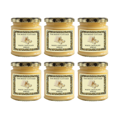 Thursday Cottage White Chocolate Spread 6 x 205g Jars