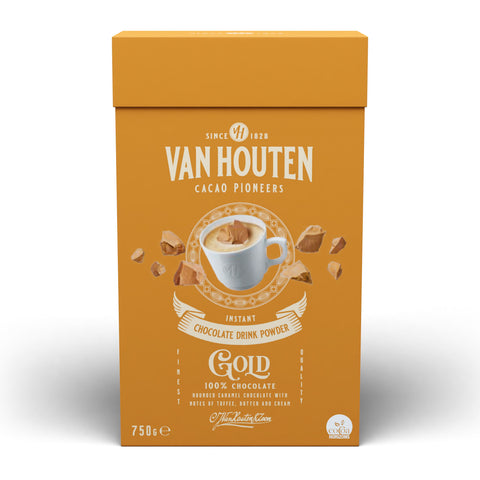 Van Houten Ground Gold Chocolate Flakes 750g