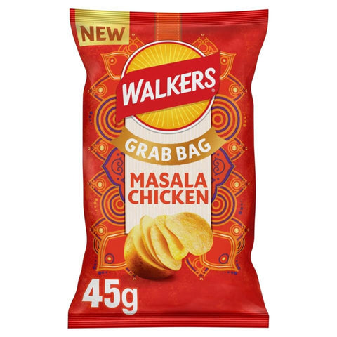 Walkers Masala Chicken Crisps Grab Bag