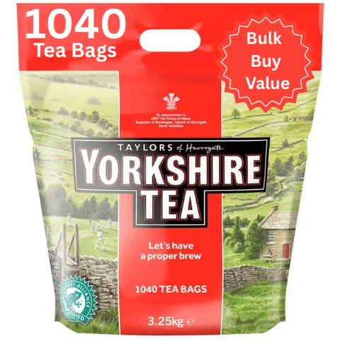 Yorkshire Tea Bags 1040 Bulk Pack