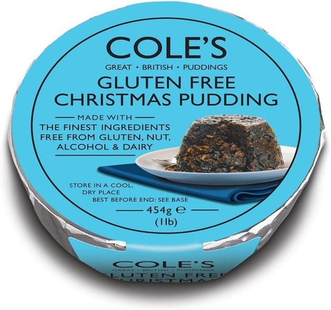 Cole's Traditional Gluten Free Pudding 454g