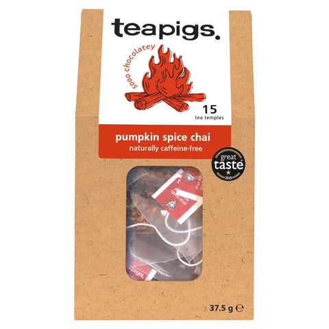 Teapig's Pumpkin Spiced Chai 15 Tea Temples