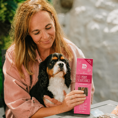 Dewkes Porky Scratchings Dog Treats 65g 100% Pork