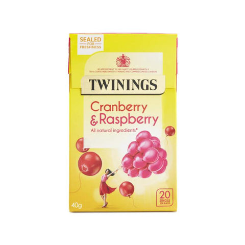 Twinings Cranberry & Raspberry Envelope 240x2g