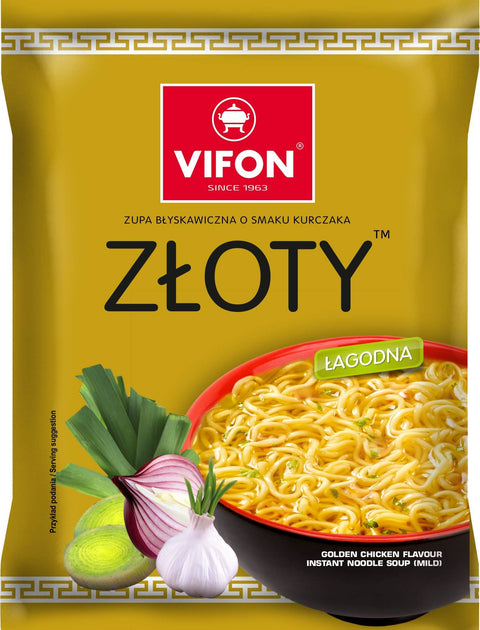 Vifon Golden Instant Chicken Noodles 24x70g