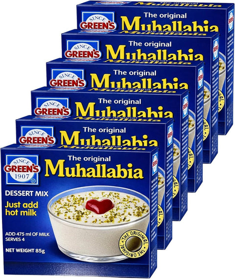 Green’s Muhallabia Dessert Mix 6x85g