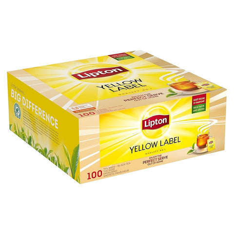 Lipton Yellow Label Tea Bags - 100 Pack