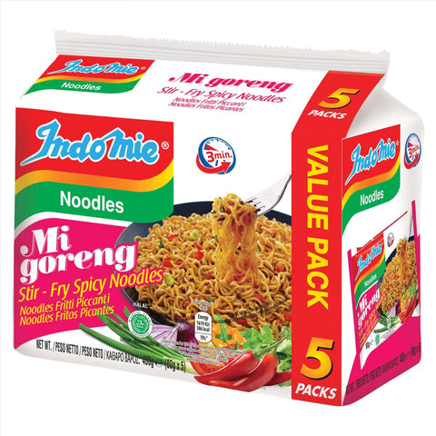 Indomie Mi Goreng Spicy Multi Pack 1x5x80g