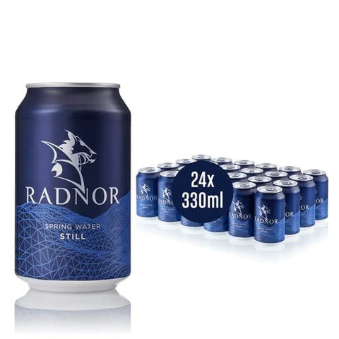 Radnor Hills Still Spring Water Cans 24x330ml