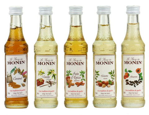 Monin Premium Coffee Syrup Gift Set 1x5x5cl