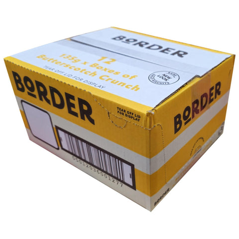 Border Butterscotch Crunch 12 x 135g