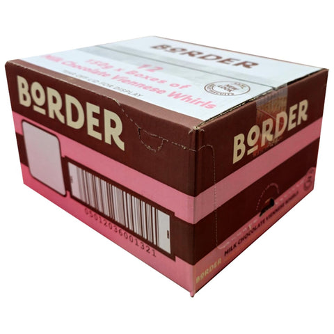 Border Milk Chocolate Viennese Whirls 12 x 150g