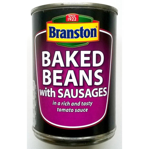Branston Baked Beans with Sausages 6 x 405g