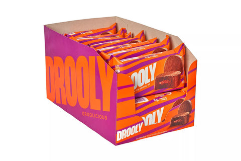 Drooly Chocolate Brownie Filled Cake Twinpack 14x75g