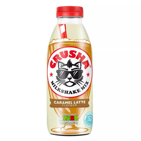 Crusha Caramel Latte Milkshake Mix 1ltr