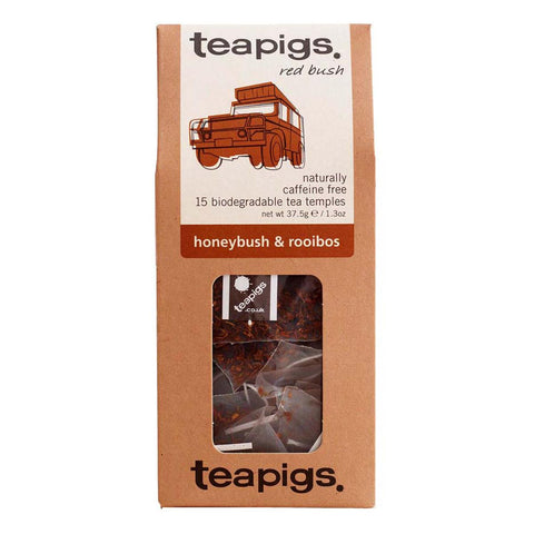 Teapig's Honeybush & Rooibos 15 Tea Temples