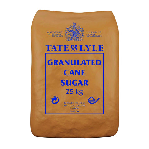 Tate & Lyle Granulated Sugar 25kg - 1