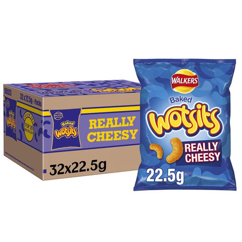 Walkers Wotsits Really Cheesy Snacks 32x322.5g