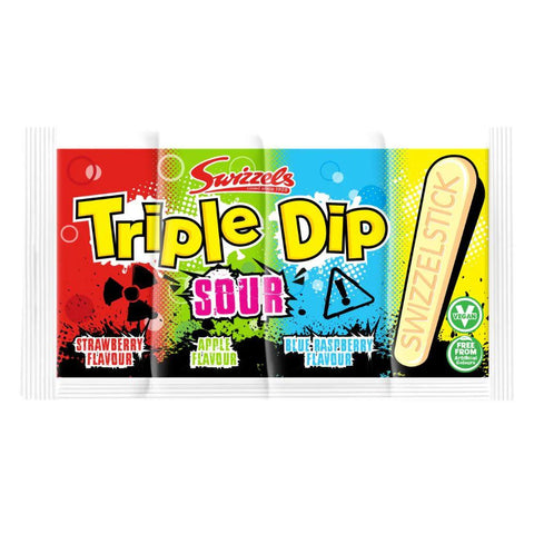 Swizzels Sour Triple Dip 36x23g