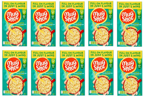 Mug Shot Noodle Chicken 10x54g