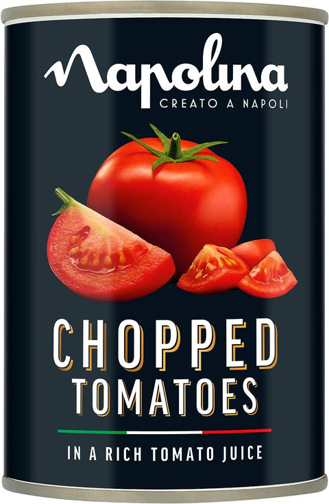 Napolina Chopped Tomatoes 12x400G