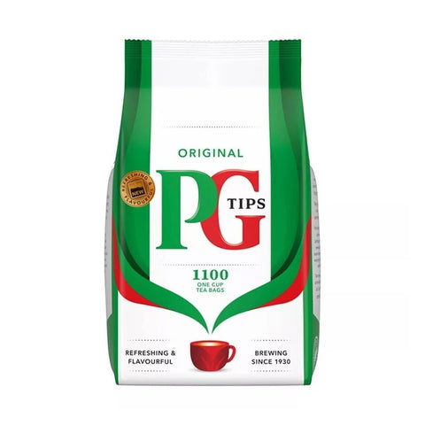 PG Tips One Cup Tea Bags - 1100 Pack (2.2kg)