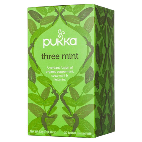 Pukka Three Mint - Pack of 20 Tea Bags