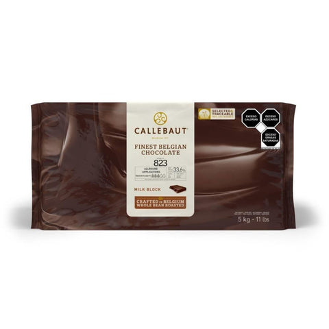 Callebaut 823 Couverture Milk Chocolate Blocks 5kg