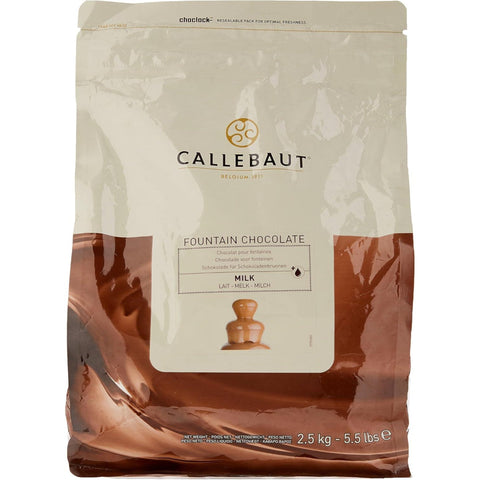 Callebaut Fountain Couverture Milk Chocolate Callets 2.5kg