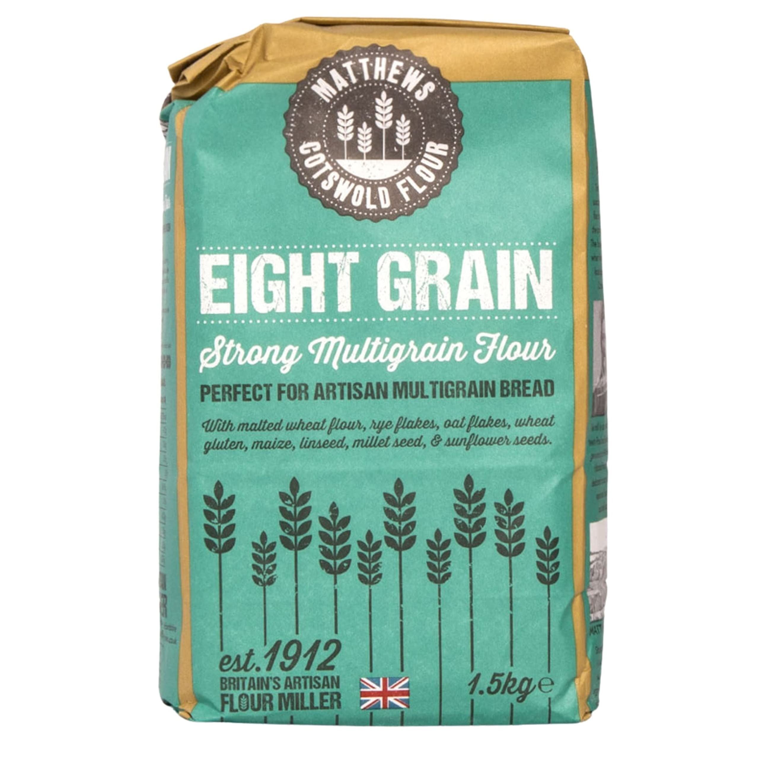 Matthews Cotswold Eight Grain Flour 5x1.5kg – Universal Product Solutions