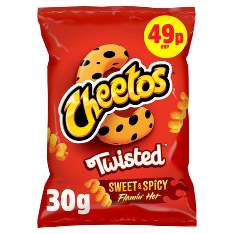 Cheetos Twisted Sweet & Spicy Bag 30 x 30g