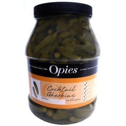 Cocktail Gherkins in Vinegar 2.3kg pack of 2