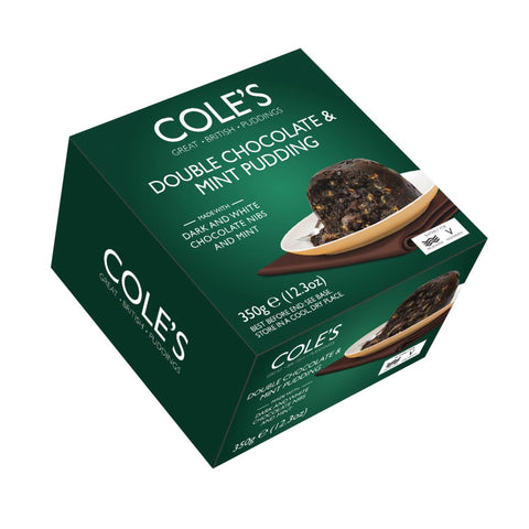 Cole's Double Chocolate & Mint Pudding 1 x 350g