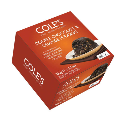 Cole's Double Chocolate & Orange Pudding 1 x 350g