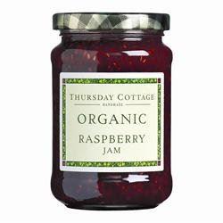 Thursday Cottage Organic Raspberry Jam 6x340g