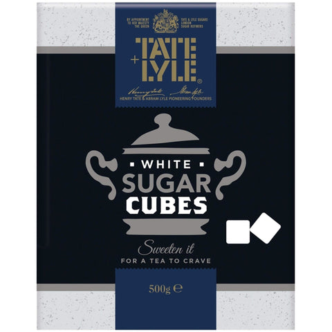 Tate & Lyle Fairtrade Cane Sugar White Cubes 10x500g