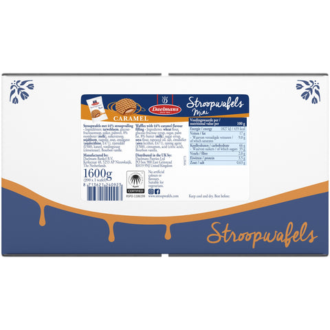 Daelmans Mini Caramel Stroopwafels x 200